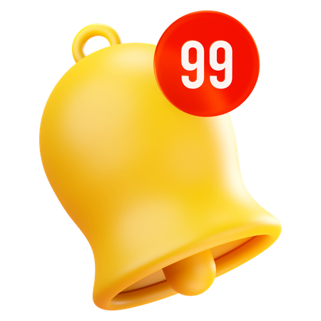 Notification non lue  3D Icon