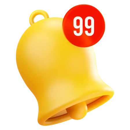 Notification non lue  3D Icon