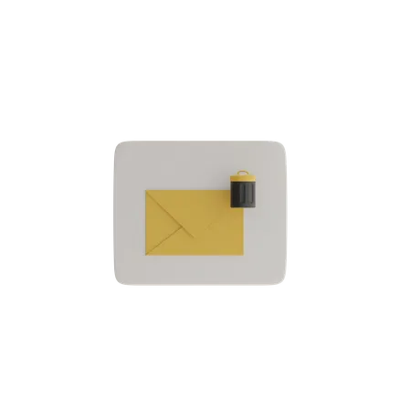 Notification par courrier  3D Icon