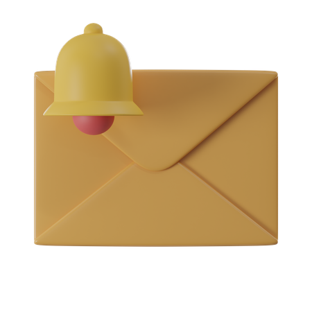 Notification par courrier  3D Icon