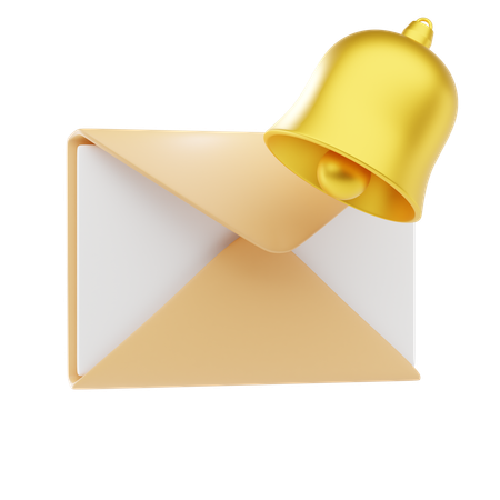 Notification par courrier électronique  3D Icon