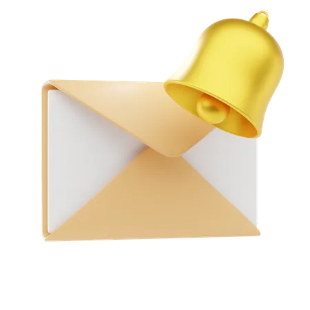 Notification par courrier électronique  3D Icon