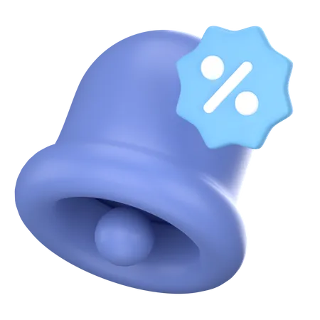 Notification promotionnelle  3D Icon