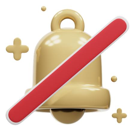 Notification Silent  3D Icon