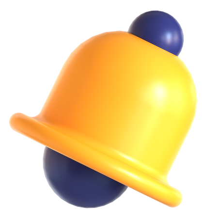 Cloche de notification  3D Icon