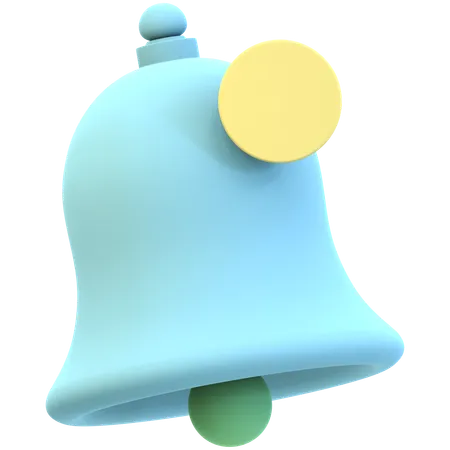 Cloche de notification  3D Icon