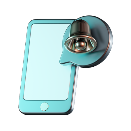 Notification téléphonique  3D Icon