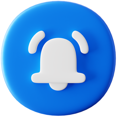 Notifications  3D Icon