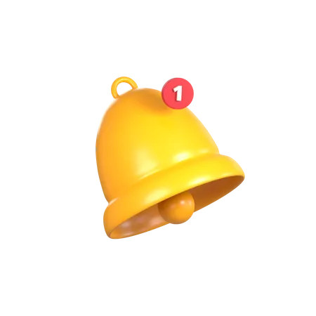 Notifications Bell  3D Icon