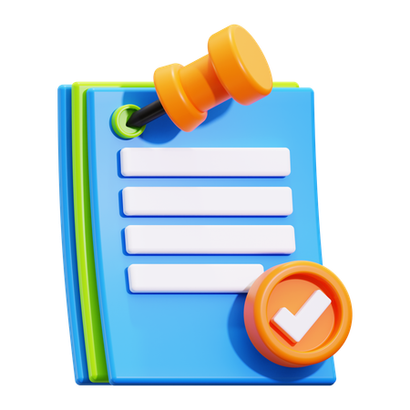 Memo  3D Icon