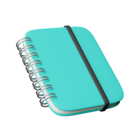 Notizbuch  3D Icon