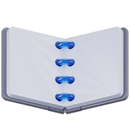 Notizbuch öffnen  3D Icon