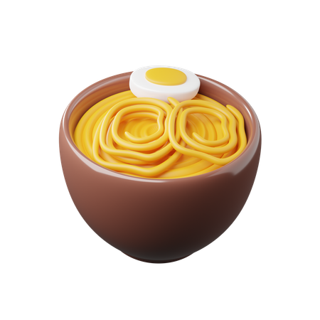 Nouilles à l'oeuf  3D Icon