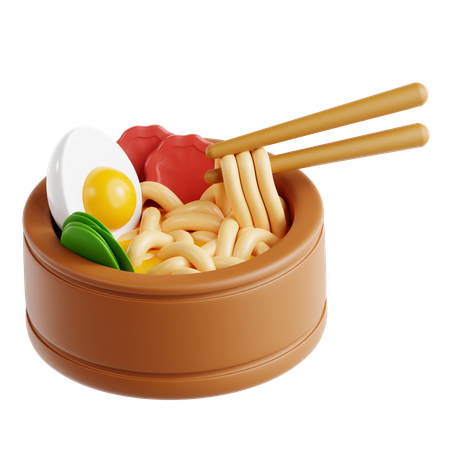 Nouilles udon  3D Icon