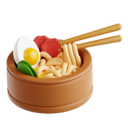 Nouilles udon  3D Icon