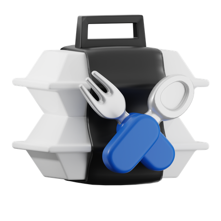 Double forfait alimentaire  3D Icon