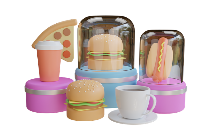 Nourriture et boisson  3D Icon