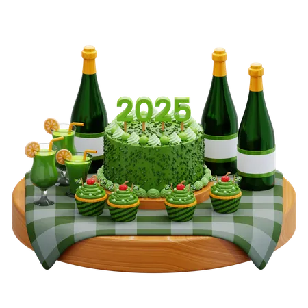 Fête de la nourriture et des boissons  3D Icon