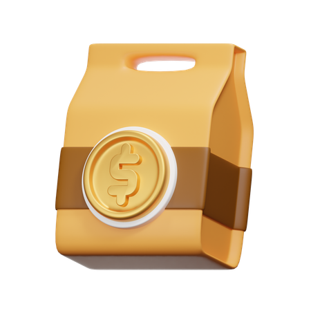 Paiement de la nourriture  3D Icon