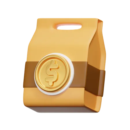 Paiement de la nourriture  3D Icon