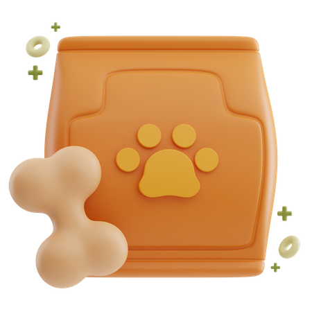 La nourriture pour animaux  3D Icon