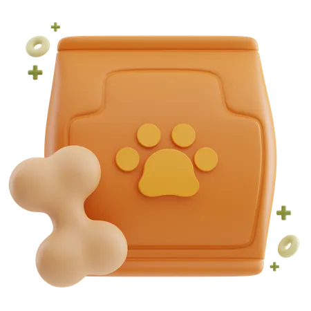 La nourriture pour animaux  3D Icon