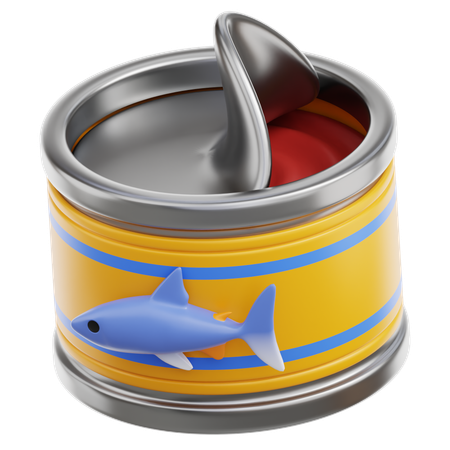 La nourriture pour poissons  3D Icon