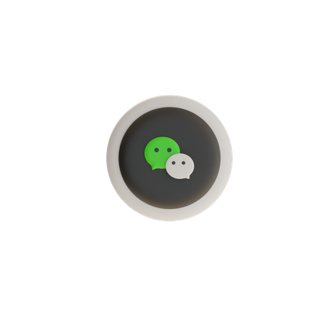 Nous discutons  3D Icon