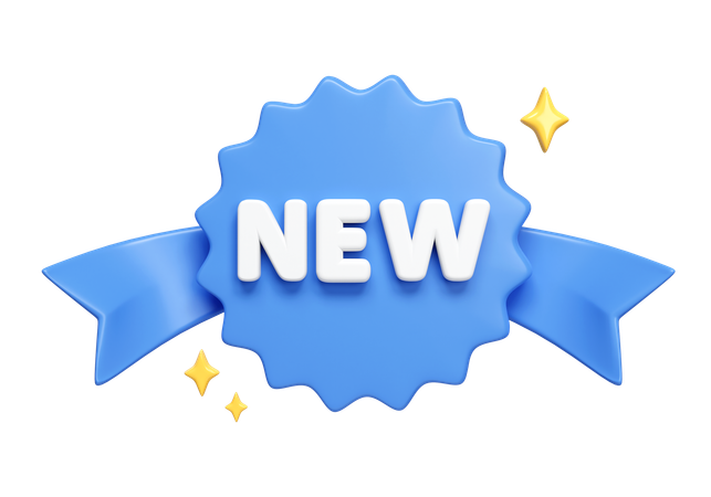 Nouveau badge  3D Icon