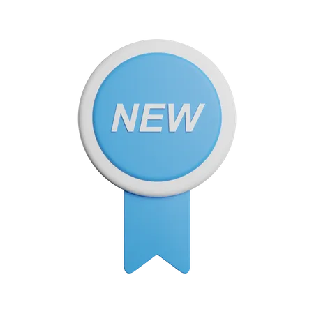 Nouveau badge  3D Icon