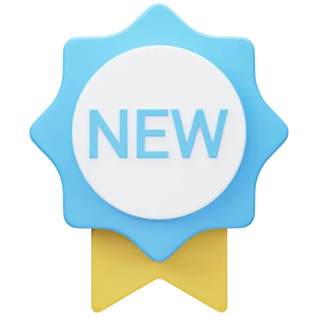 Nouveau badge  3D Icon