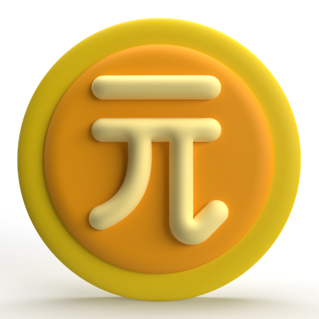 Nouveau dollar de Taïwan  3D Icon