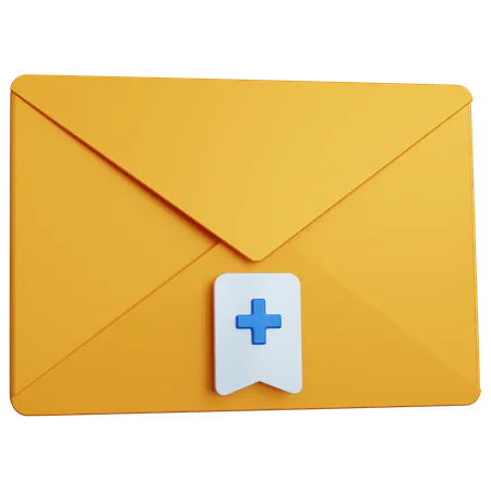 Nouveau courrier  3D Icon