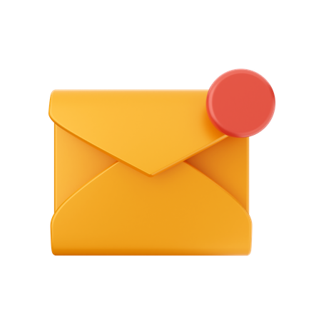 Nouveau courrier  3D Icon