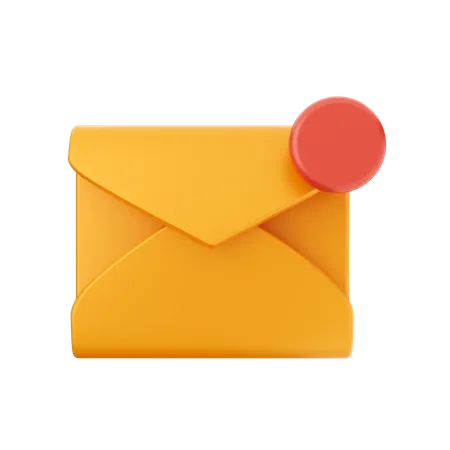 Nouveau courrier  3D Icon