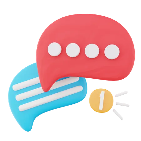 Nouveau message  3D Icon