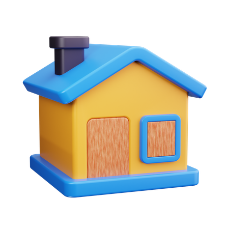 Nouvelle maison  3D Icon