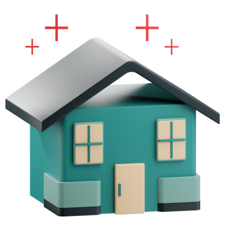 Nouvelle maison  3D Icon