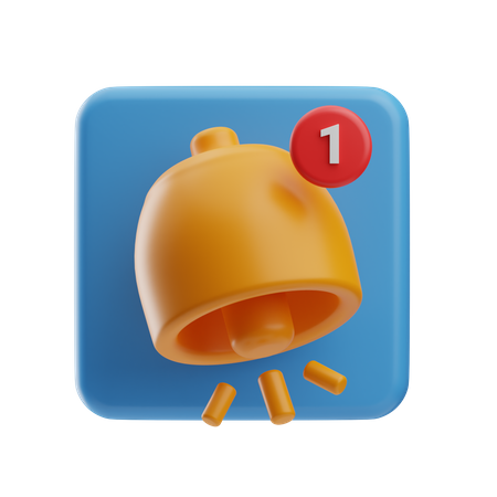 Nouvelle notification  3D Icon