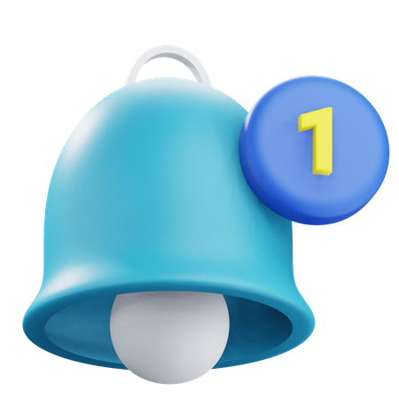 Nouvelle notification  3D Icon