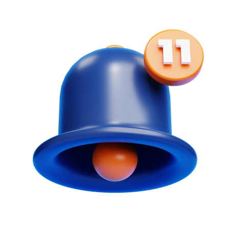 Nouvelle notification  3D Icon