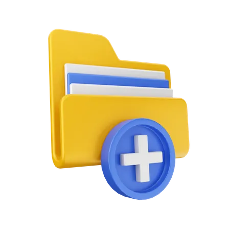 Adicionar pasta  3D Icon