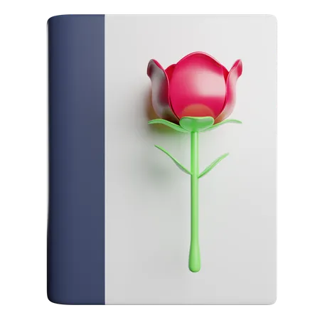 Libro de novela  3D Icon