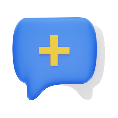 Novo chat  3D Icon