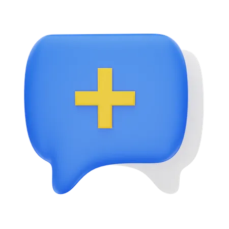 Novo chat  3D Icon