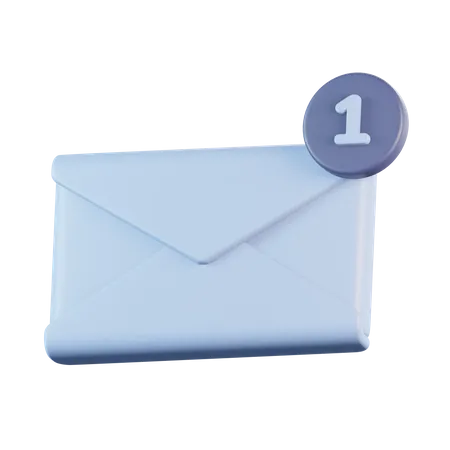 Novo Email  3D Icon