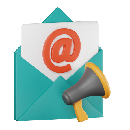 Novo Email  3D Icon