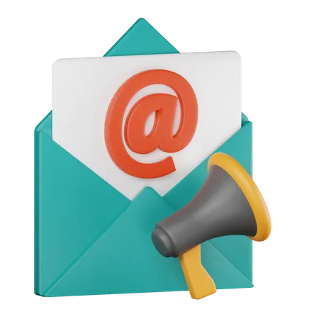 Novo Email  3D Icon