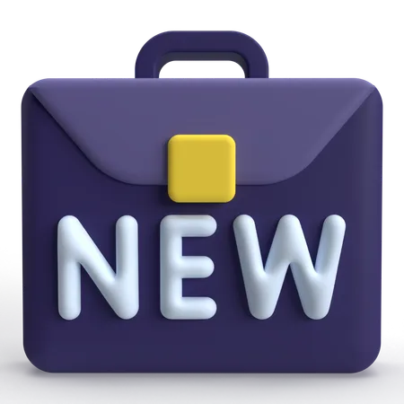 Novo emprego  3D Icon