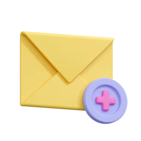 Novo e-mail  3D Icon